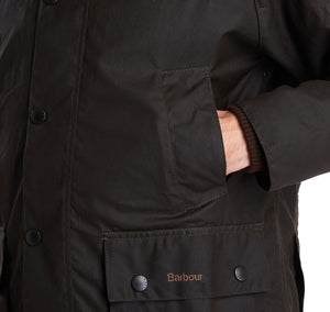 Barbour Olive Bedale® Wax Jacket