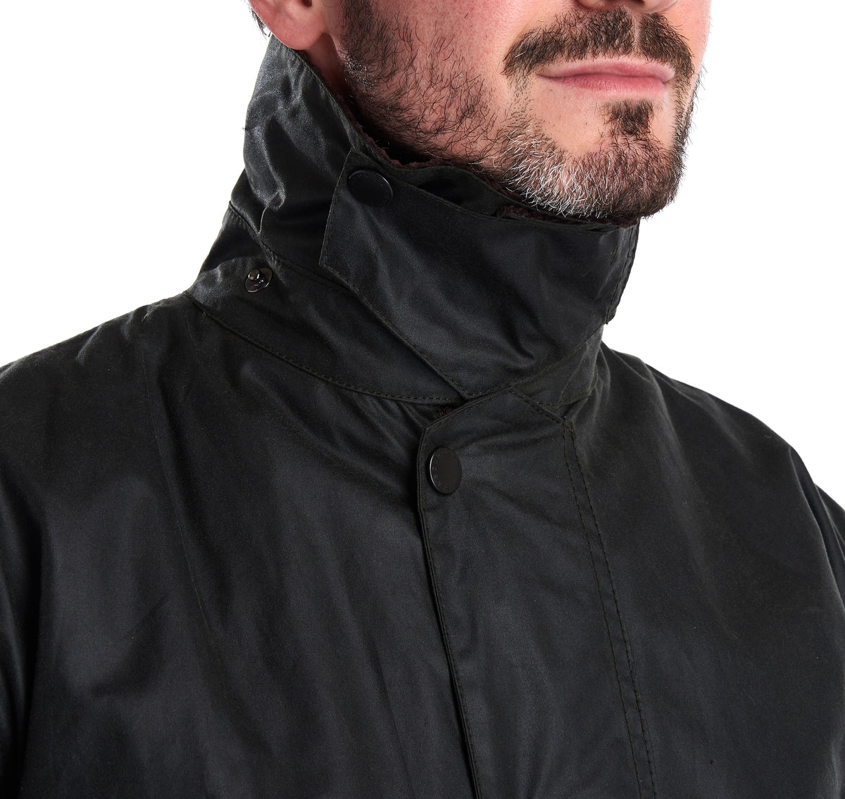 Barbour Sage Border Waxed Cotton Jacket