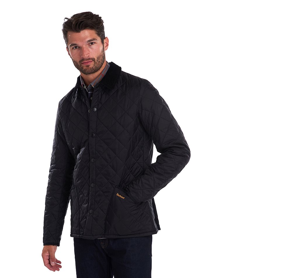 Barbour Navy Heritage Liddesdale Quilted Jacket