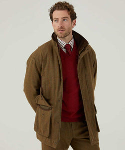 Alan Paine Combrook Men's Tweed Field Coat Hawthorn