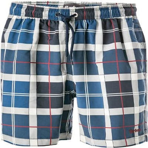 Barbour Tartan Swim Shorts Navy