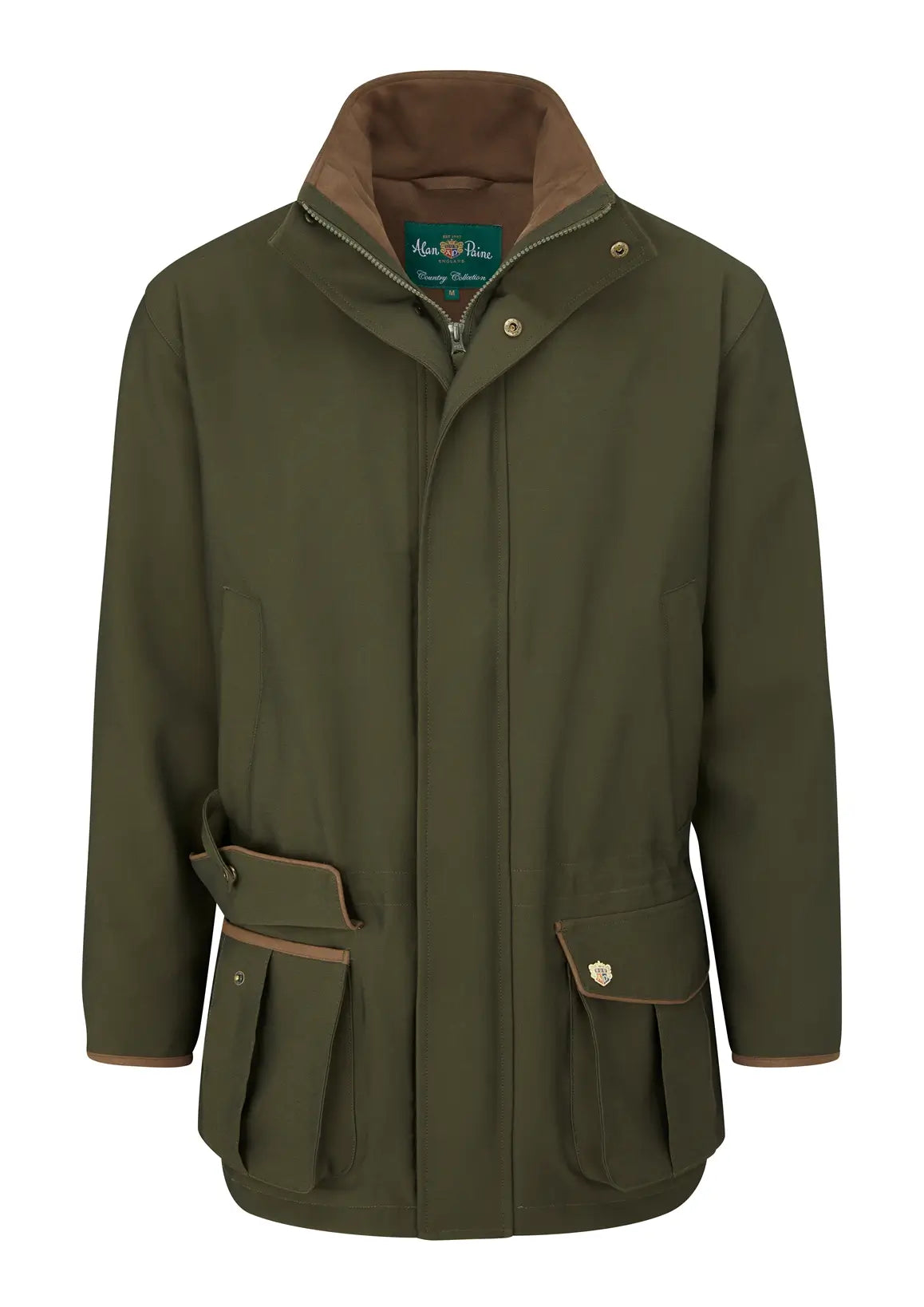 Stancombe Men's Waterproof Coat Olive