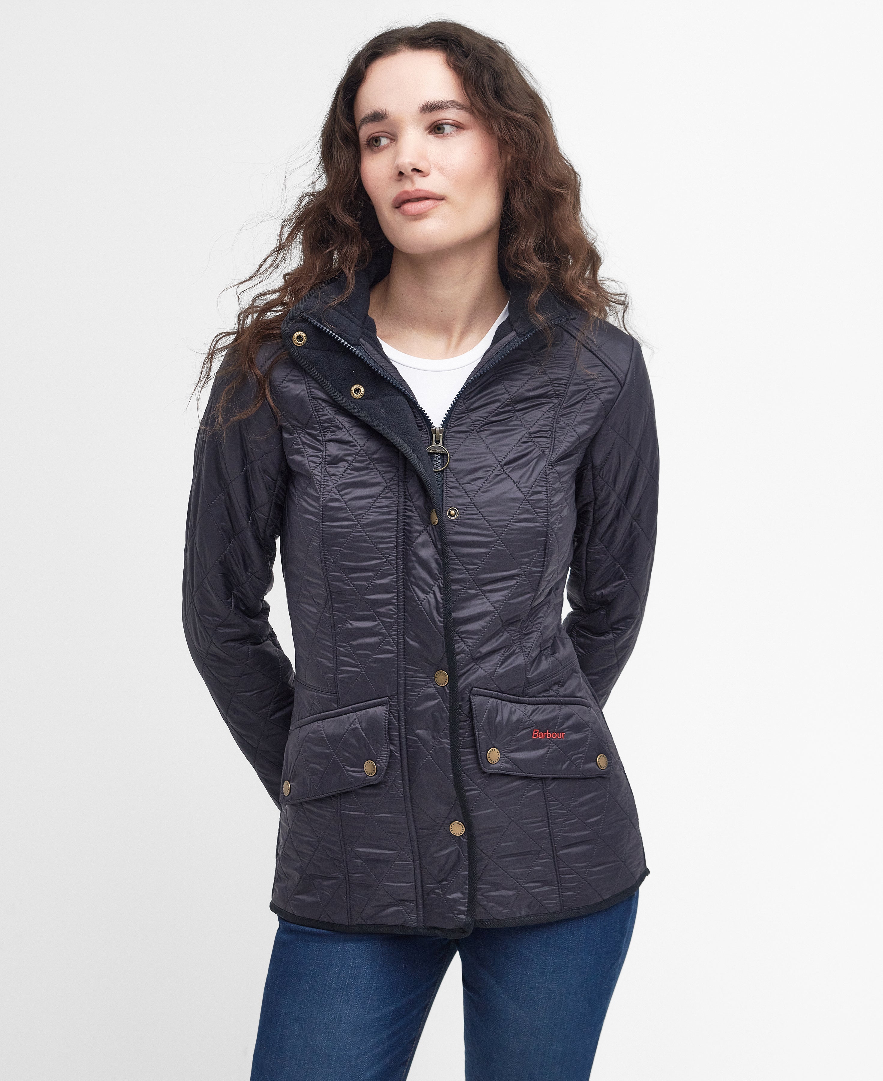 Barbour Cavalry Polarquilt Navy