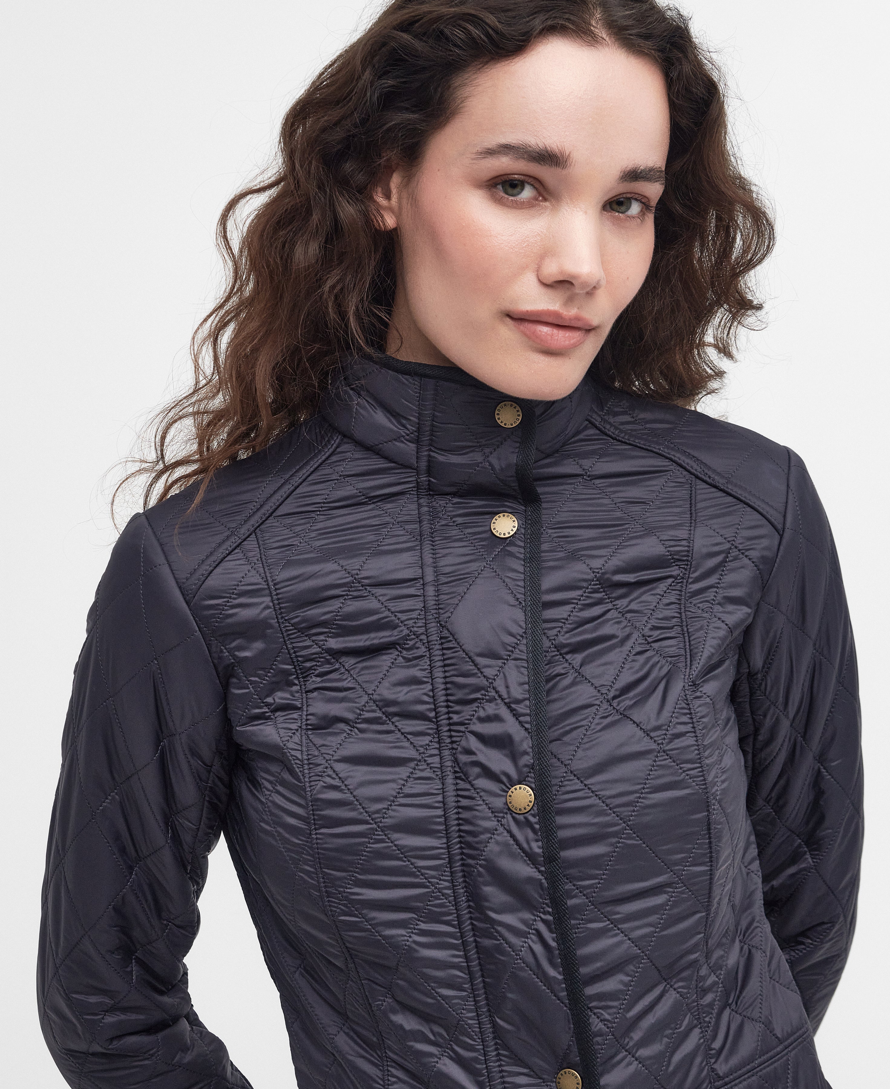 Barbour Cavalry Polarquilt Navy