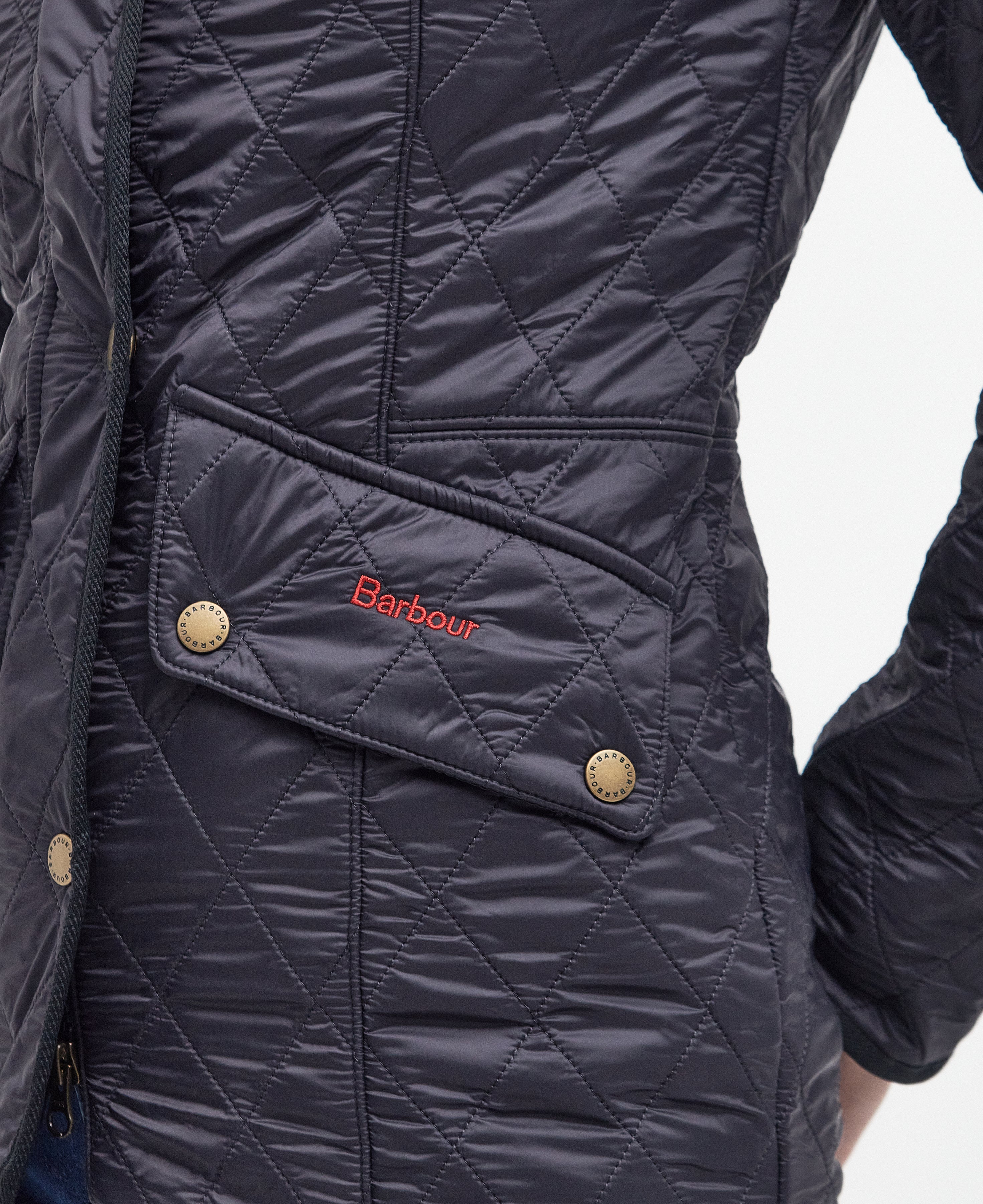 Barbour Cavalry Polarquilt Navy