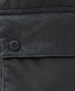 Barbour Hooded Beaufort Grey