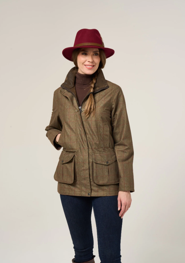 Alan Paine Didsmere Ladies Coat - Pine
