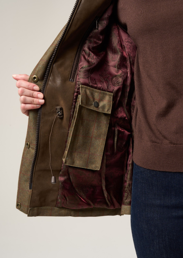 Alan Paine Didsmere Ladies Coat - Pine