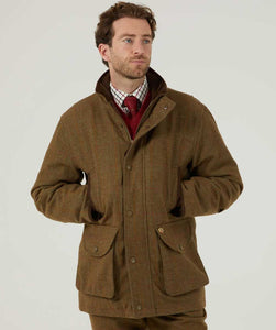 Alan Paine Combrook Men's Tweed Field Coat Hawthorn