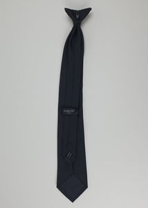 Black Clip On Tie