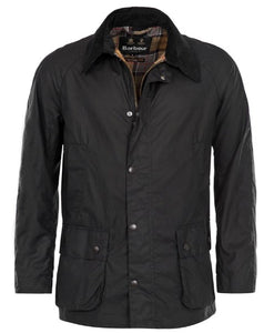 Barbour Navy Ashby Waxed Cotton Jacket