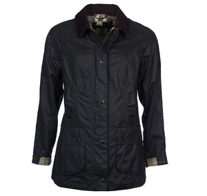 Barbour Sage Beadnell Waxed Cotton Jacket (Ladies)