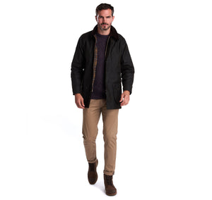 Barbour Olive Beaufort® Waxed Cotton Jacket