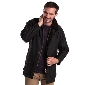 Barbour Olive Beaufort® Waxed Cotton Jacket