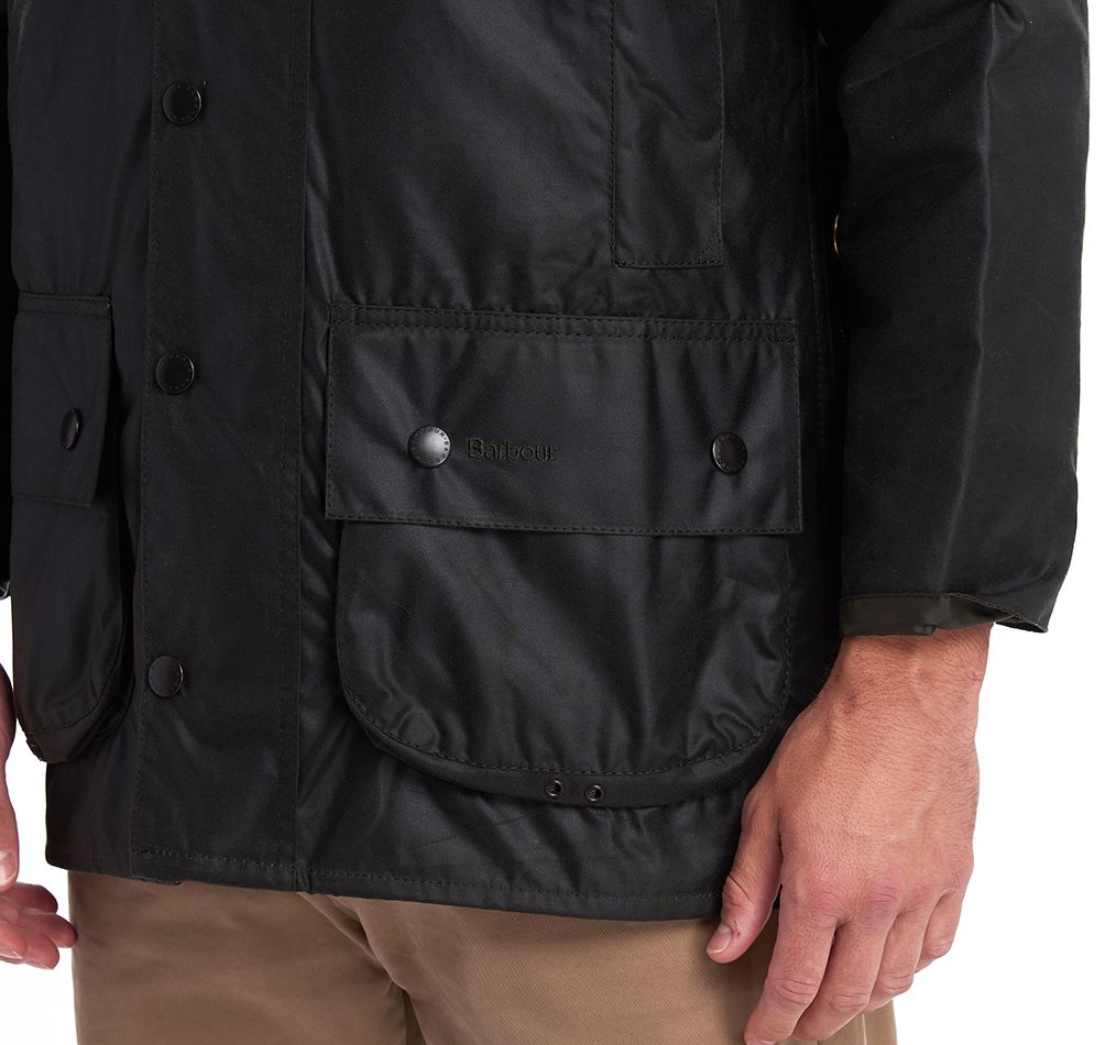 Barbour Sage Beaufort® Waxed Cotton Jacket