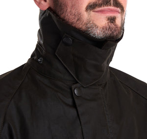 (3 Royal Warrants) Barbour Olive Bedale® Wax Jacket