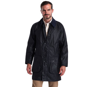 Barbour Navy Border® Waxed Cotton Jacket