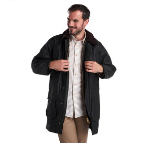 Barbour border shop jacket sage