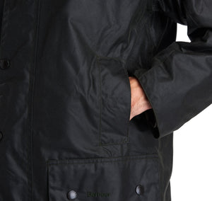 (3 Royal Warrants) Barbour Sage Border® Waxed Cotton Jacket