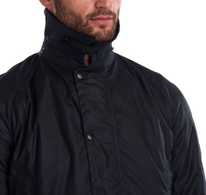 Barbour Navy Bristol Waxed Cotton Jacket