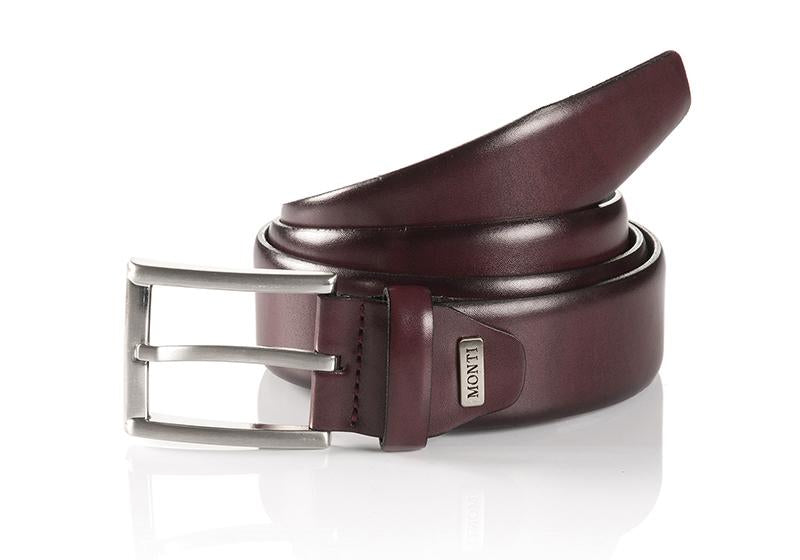 Monti Bordeaux Belt London