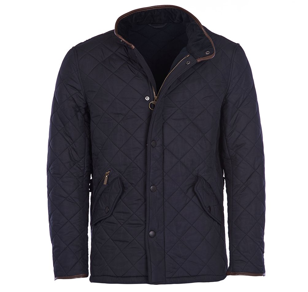 Barbour Navy Powell Quilted Jacket