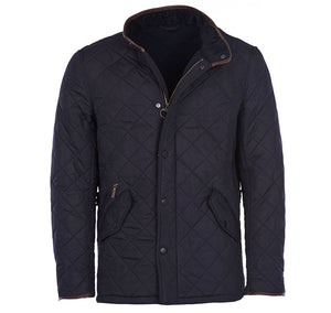 Barbour Navy Powell Quilted Jacket