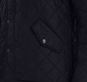 Barbour Navy Powell Quilted Jacket