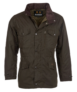 Barbour Olive Sapper Wax Jacket