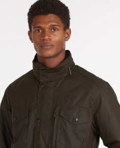 Barbour Olive Sapper Wax Jacket