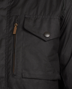 Barbour Black Sapper Wax Jacket