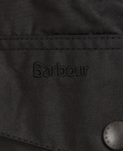 Barbour Black Sapper Wax Jacket