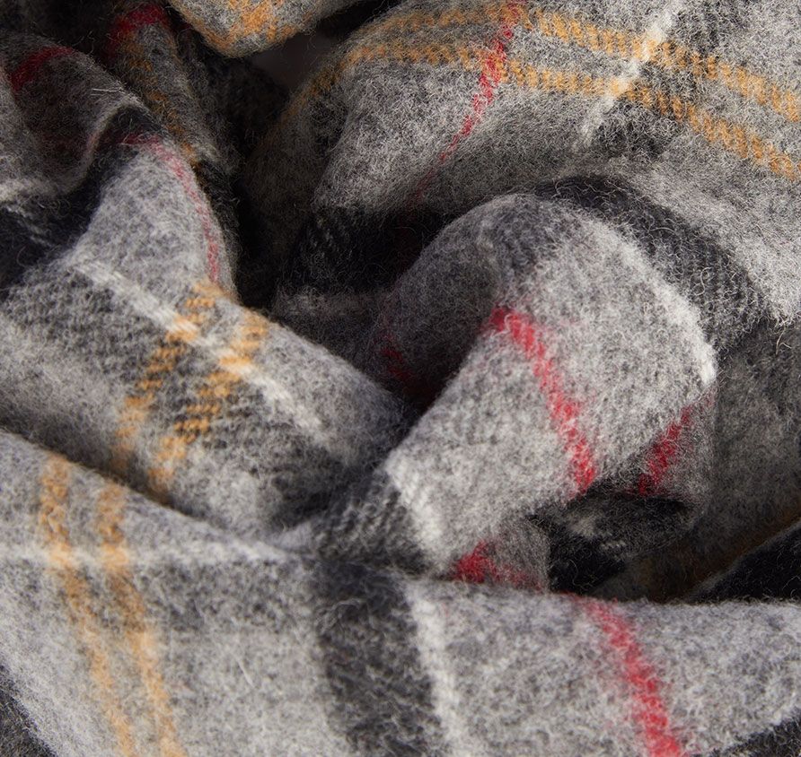Barbour Lambswool Modern Tartan Scarf