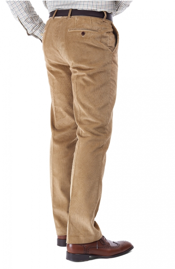 Mushroom Warwick Gurteen Esquire Corduroy Trousers