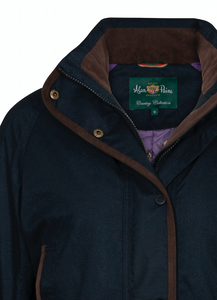Alan Paine Fernley Weekend Coat in Navy (Ladies)