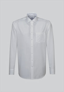 Seidensticker Double Cuff White Regular Fit Shirt.