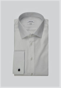 Seidensticker Double Cuff White Tailored Fit Shirt.