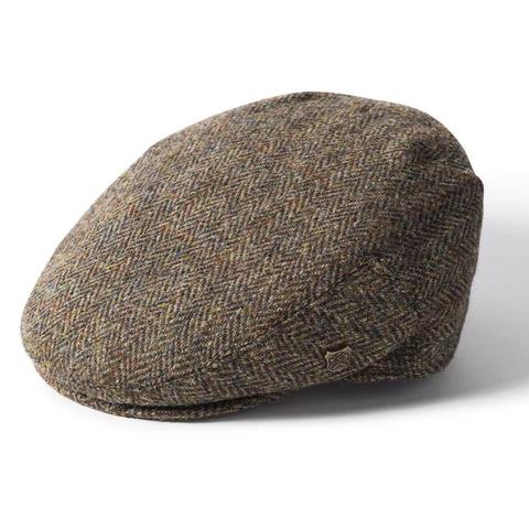 Failsworth Stornoway Flat Cap Green & Brown Check 2013